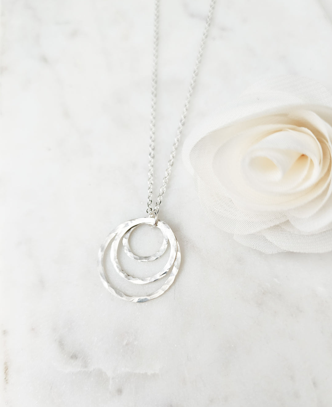 Ensemble Necklace in Silver