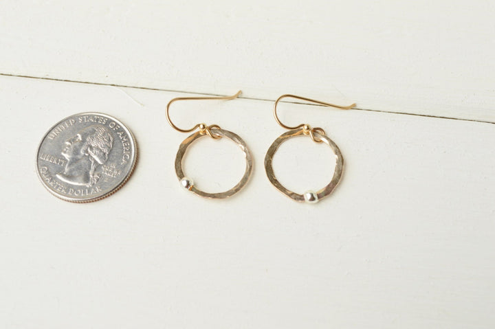 Satellite Earrings in Gold
