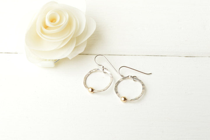 Satellite Earrings in Silver