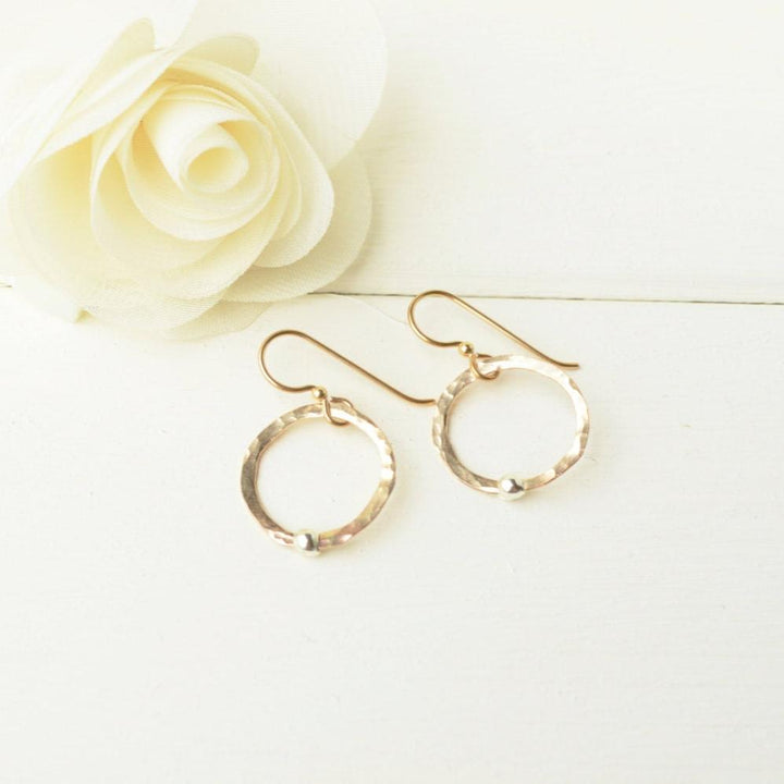 Satellite Earrings in Gold