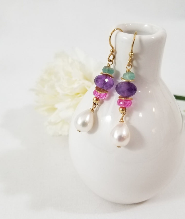 Provence Earrings in Gold