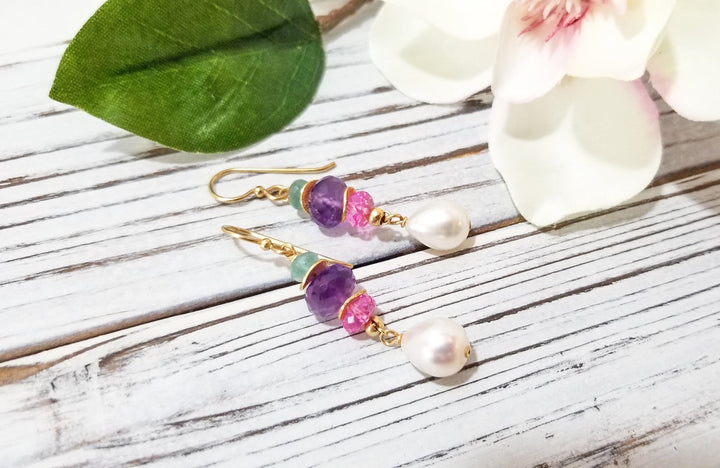 Provence Earrings in Gold