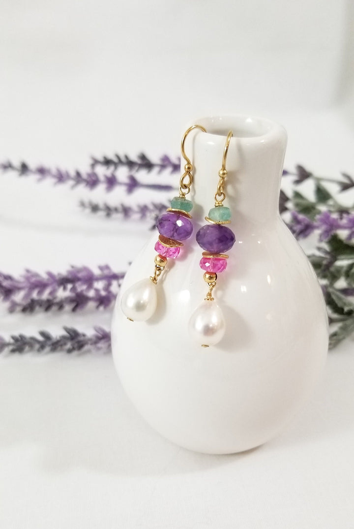 Provence Earrings in Gold