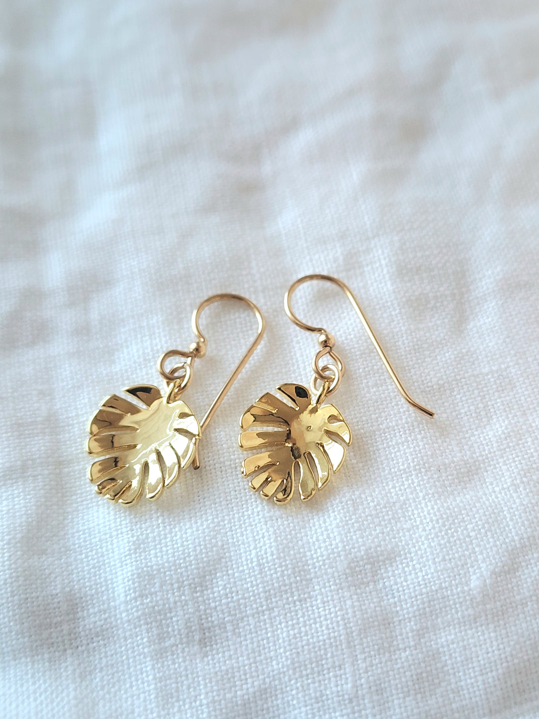 Monstera Earrings
