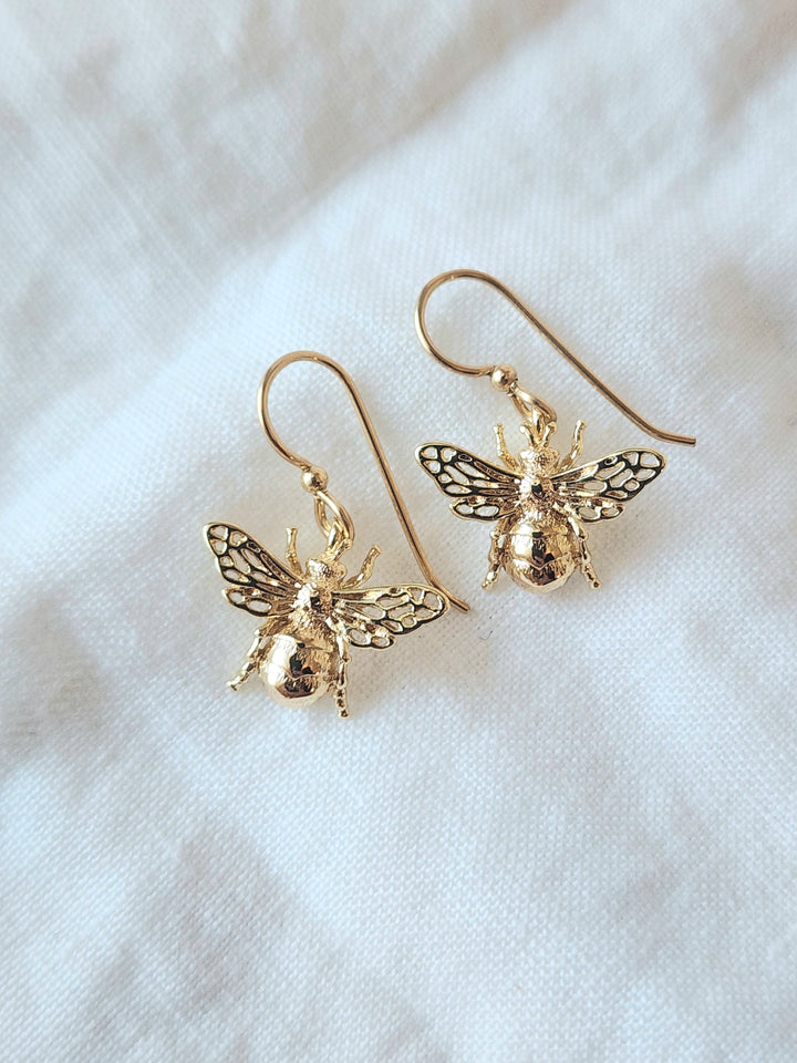 Bumble Bee Earrings