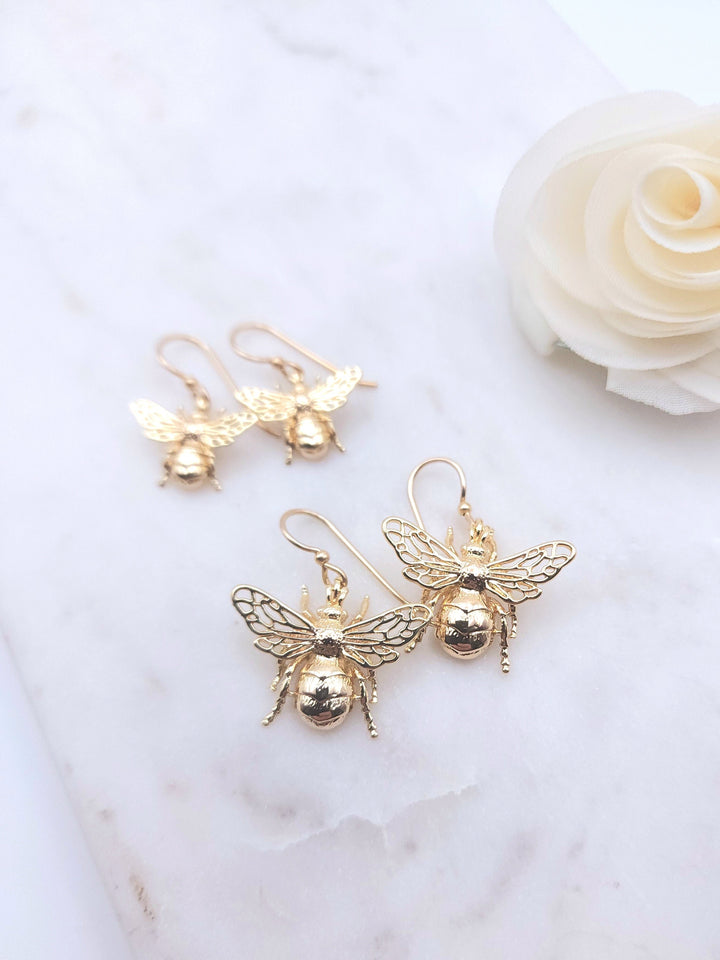 Bumble Bee Earrings